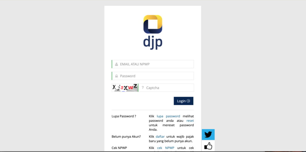 cara membuat npwp online dengan mudah di halaman DJP
