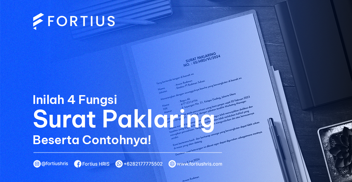 Fungsi Surat Paklaring beserta Contoh Surat Paklaring